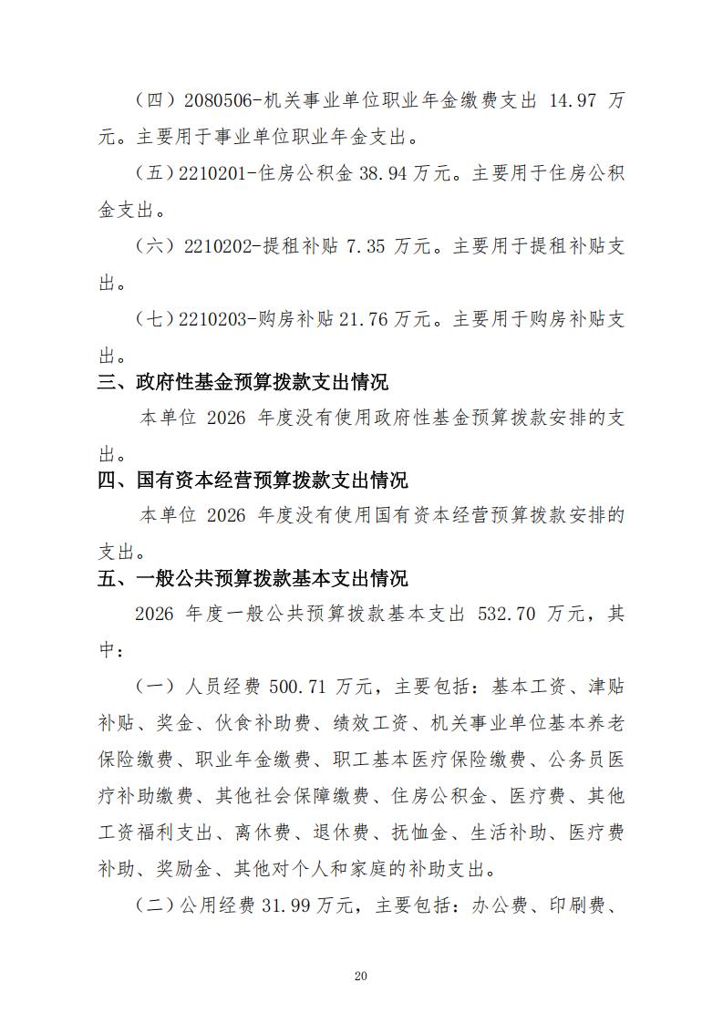 2026年度福州科技馆单位预算公开
